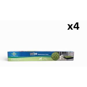 4 PCS 30”x 30 Dog Grass Pee Pad, Artificial Grass Turf Rug For Pet, Petsafe